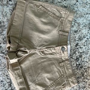 Aeropostale Khaki Midi Shorts